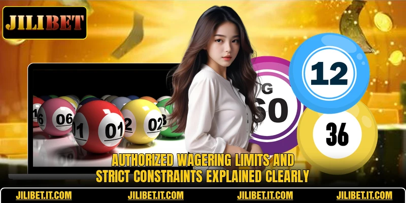 Authorized wagering limits and strict constraints explained clearly