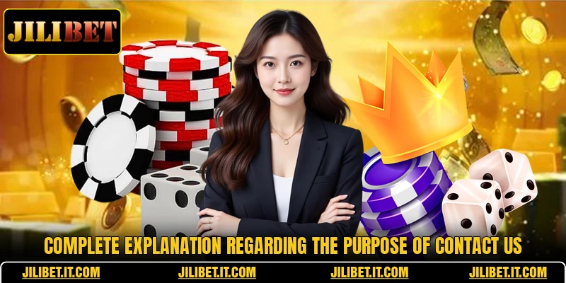 Complete explanation regarding the purpose of Contact Us