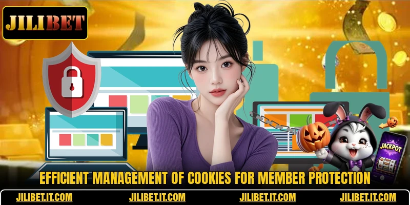 Efficient management of cookies for member protection