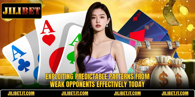 Exploiting predictable patterns from weak opponents effectively today