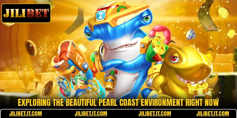 Exploring the beautiful pearl coast environment right now