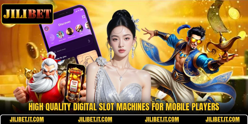 High quality digital slot machines for mobile players
