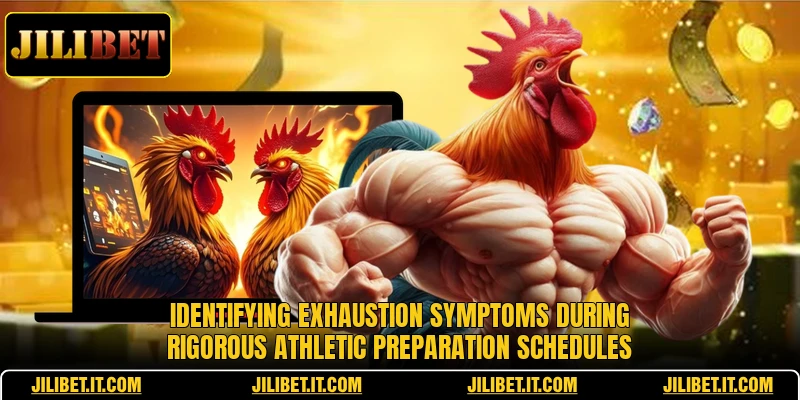 Identifying exhaustion symptoms during rigorous athletic preparation schedules