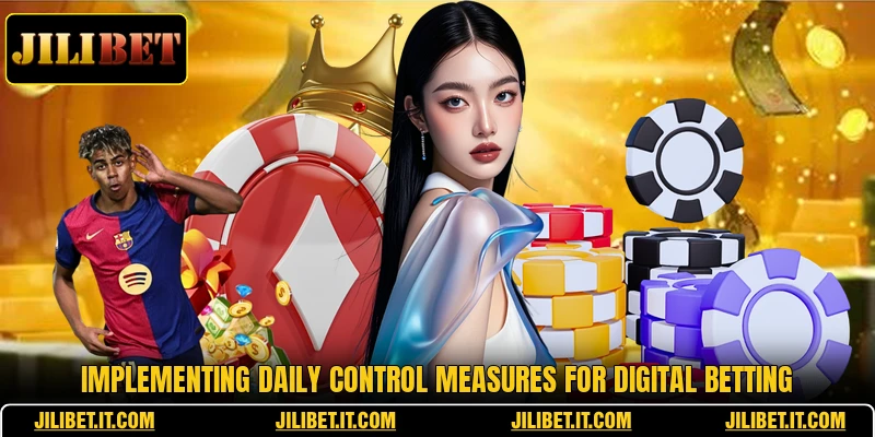 Implementing daily control measures for digital betting