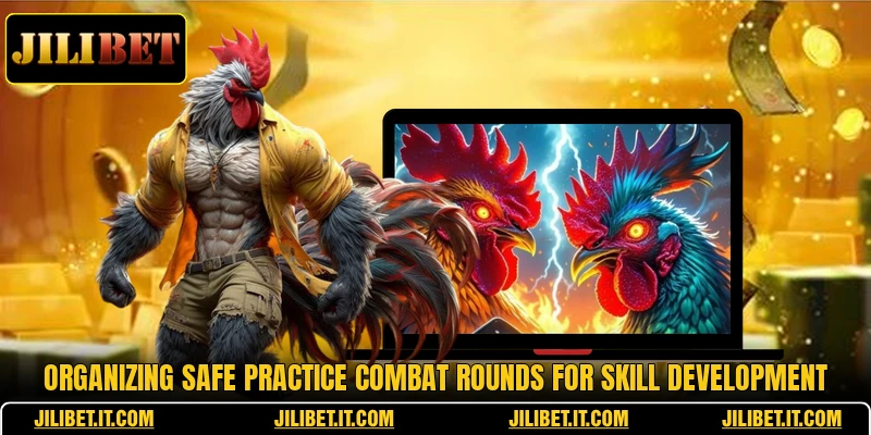 Organizing safe practice combat rounds for skill development