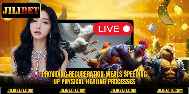 Providing recuperation meals speeding up physical healing processes