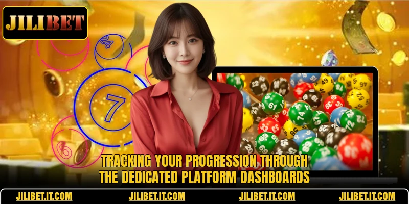 Tracking your progression through the dedicated platform dashboards